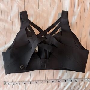 lululemon athletica Black Strappy Sports Bra - Supportive Women's Intimates